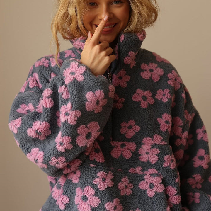 Capucine | Pull polaire Bloom