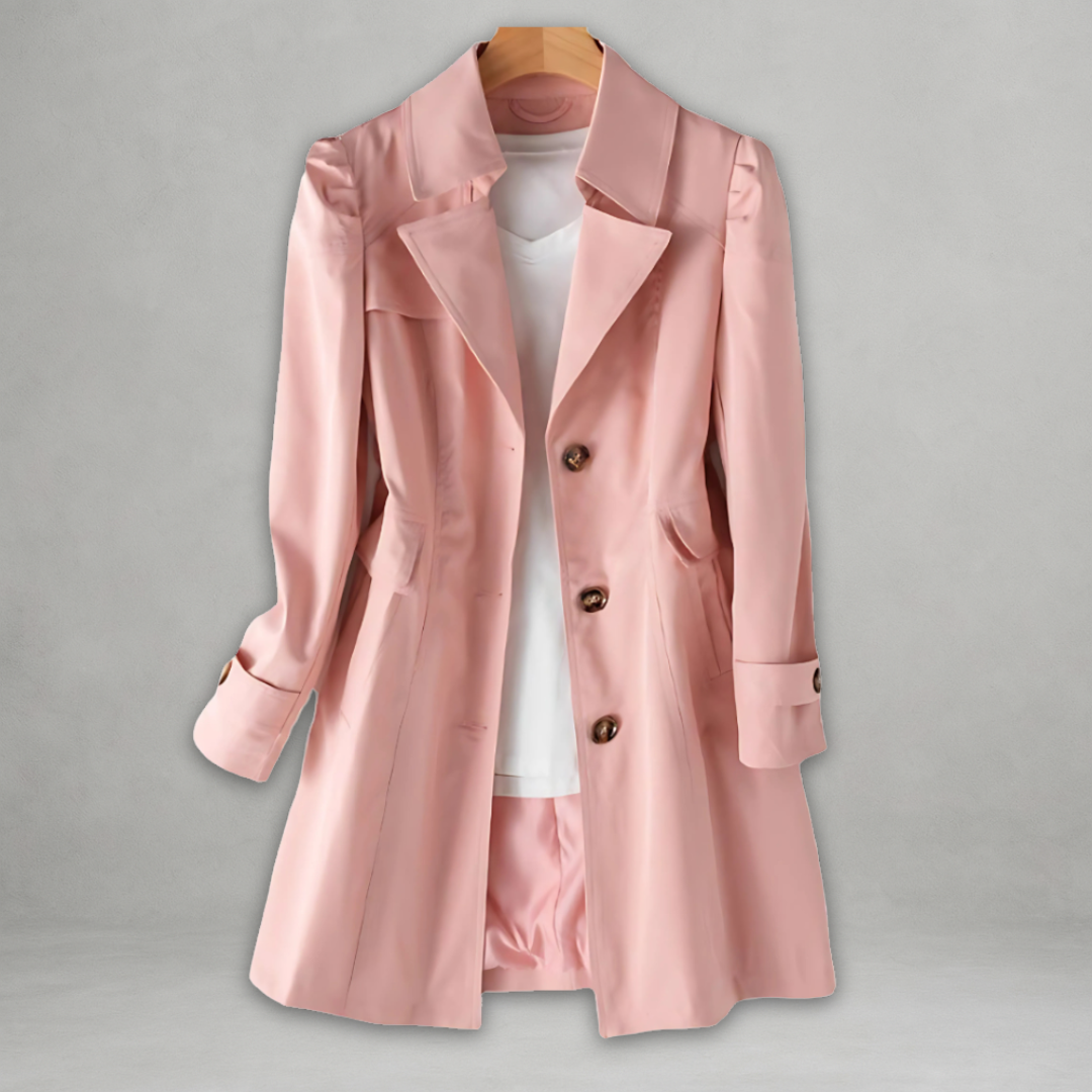 Jinkee | Trench d’Automne Élégant