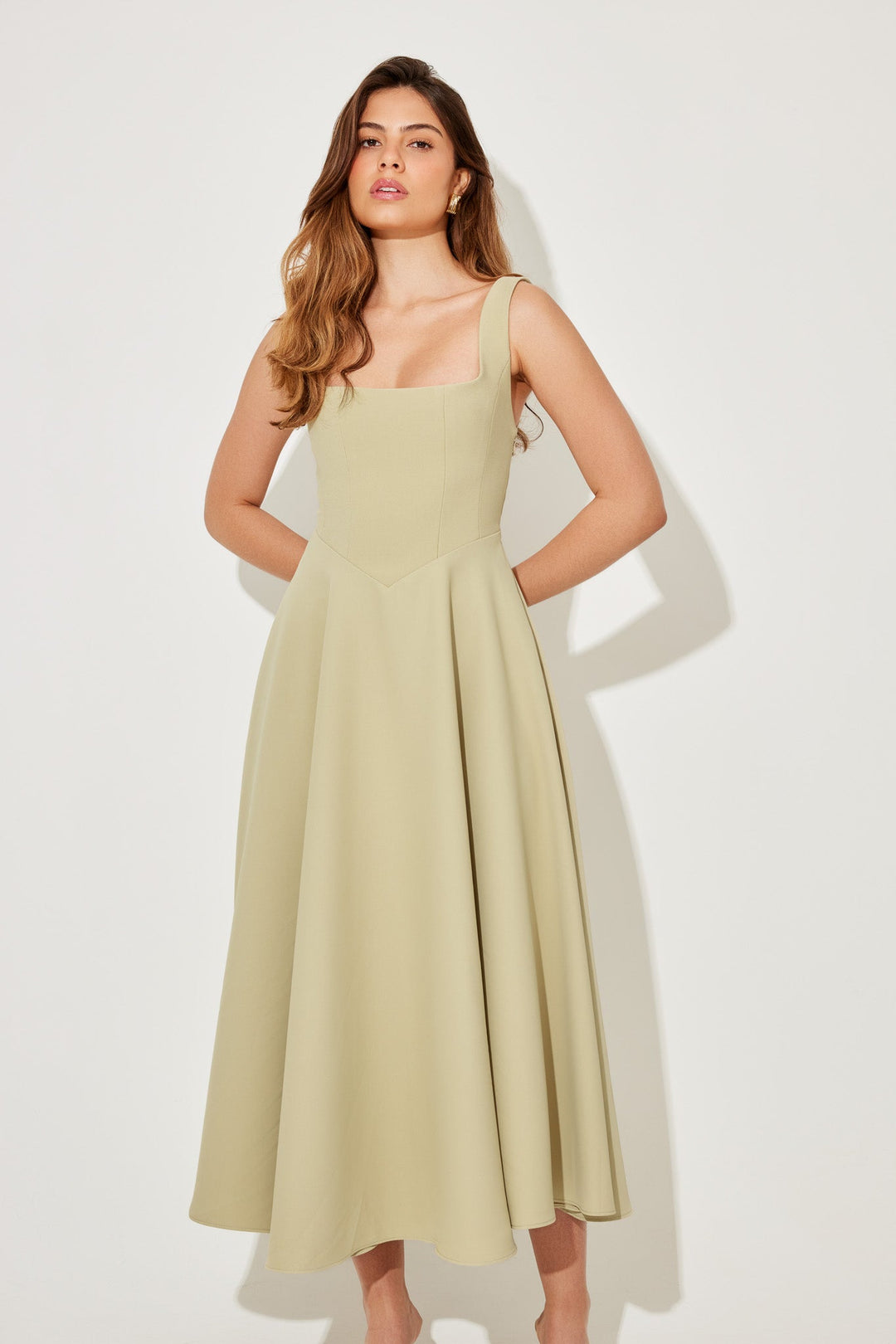 Vivoras | Robe midi fluide intemporelle