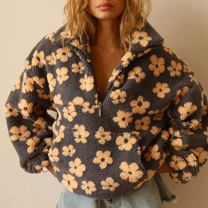 Capucine | Pull polaire Bloom