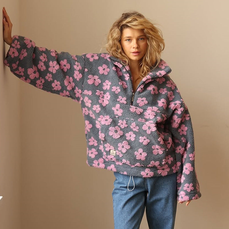 Capucine | Pull polaire Bloom