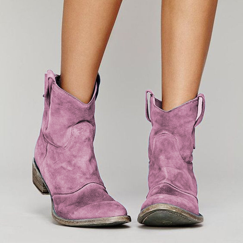 Constance | Bottines inspirées du Far-West avec talon cubain
