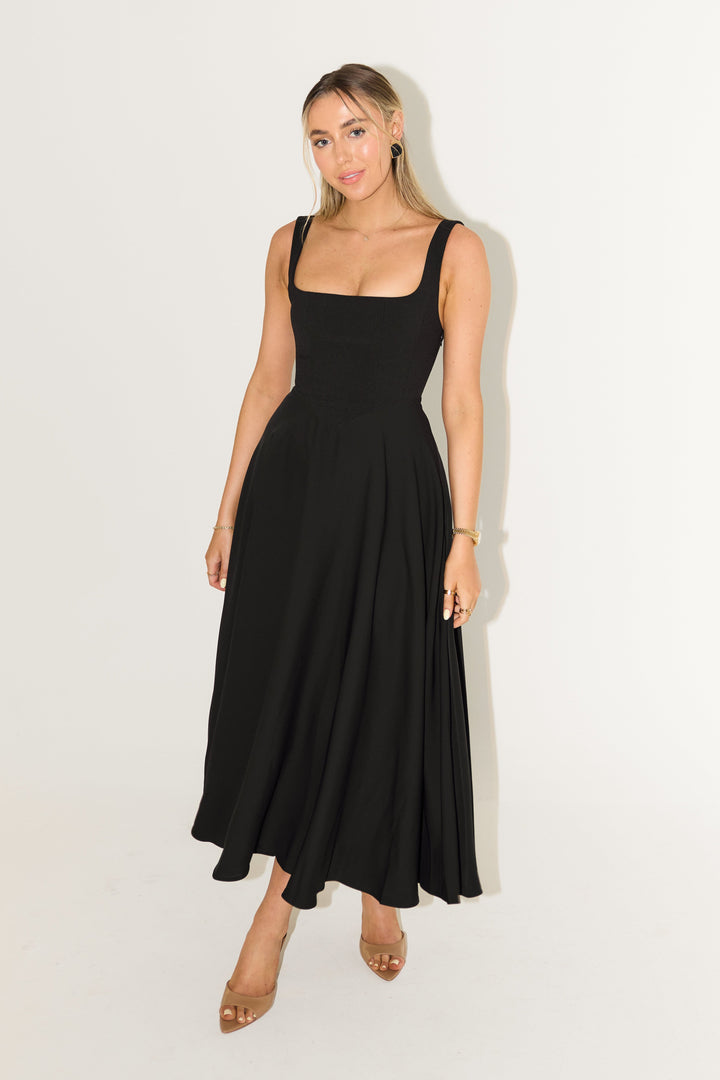 Vivoras | Robe midi fluide intemporelle