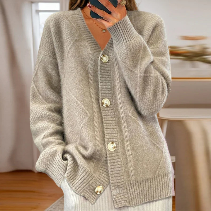 Nova | Cardigan torsadé douillet