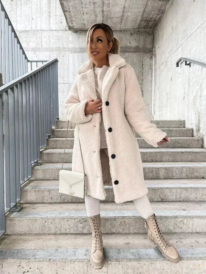 Colette | Manteau Teddy Doux et Confortable