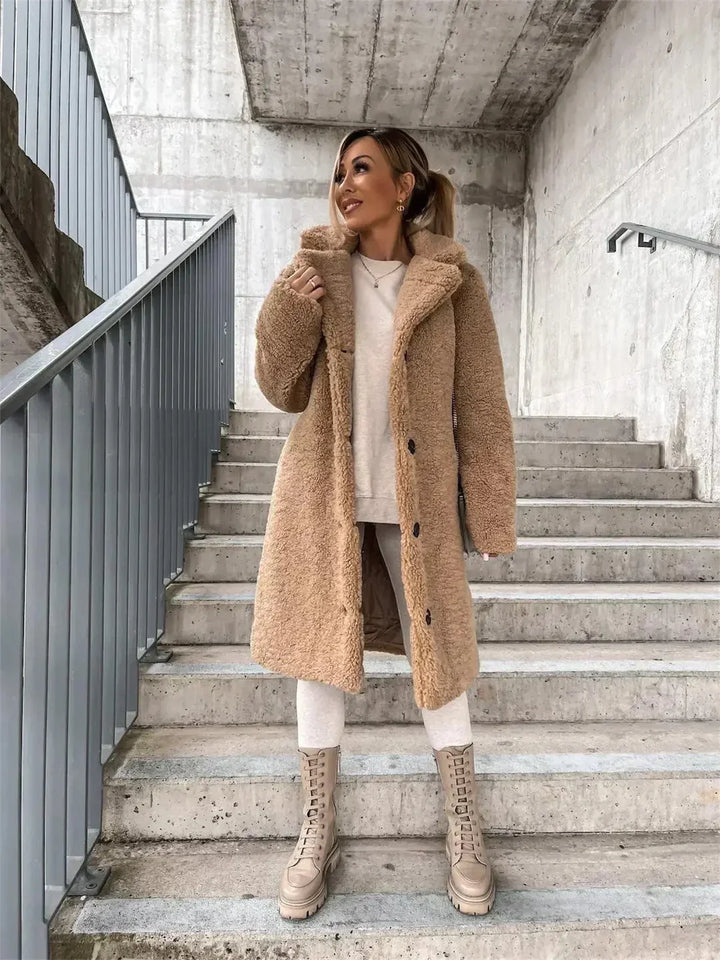 Colette | Manteau Teddy Doux et Confortable
