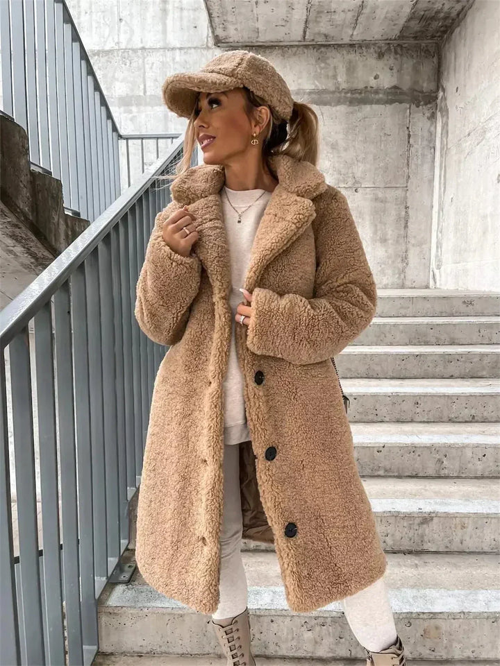 Colette | Manteau Teddy Doux et Confortable