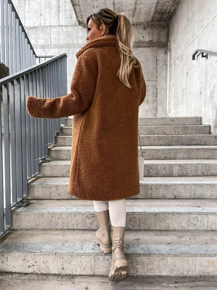 Colette | Manteau Teddy Doux et Confortable