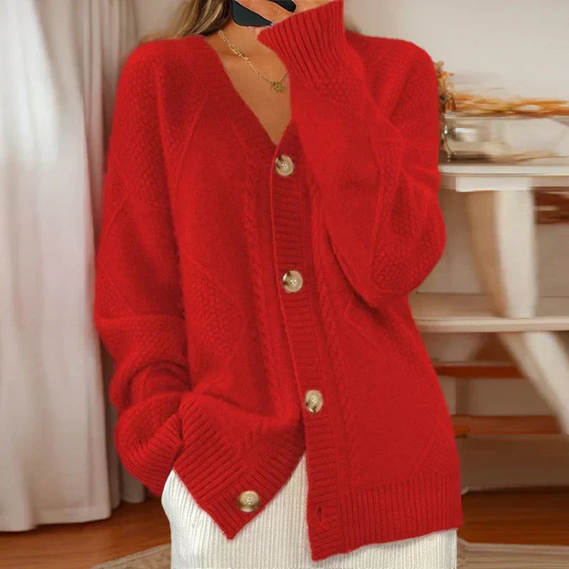 Nova | Cardigan torsadé douillet