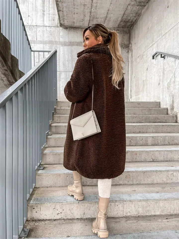 Colette | Manteau Teddy Doux et Confortable