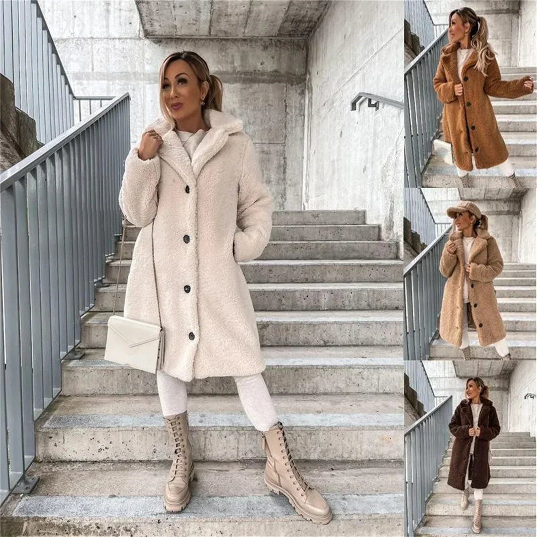 Colette | Manteau Teddy Doux et Confortable