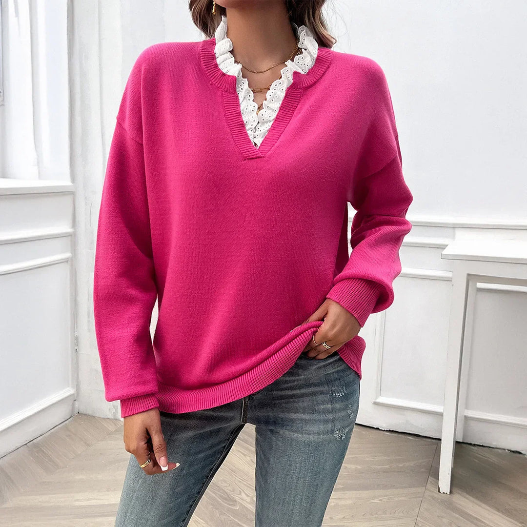 Élise | Pull Élégant et Amincissant