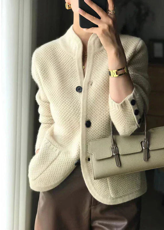 Madeleine | Gilet-veste en maille douillette