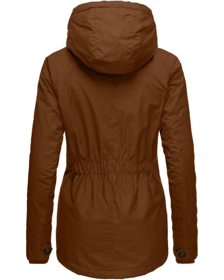 Anna – Veste Longue en Polaire d’Automne