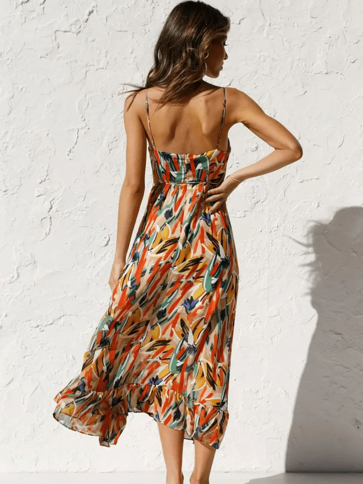 Vivoras | Robe Midi Éclatante