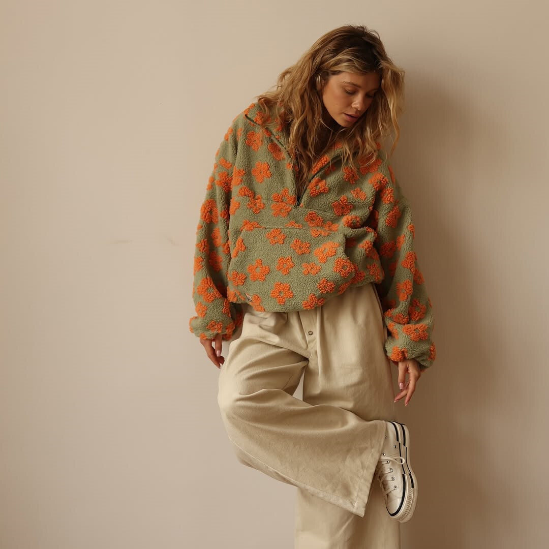 Capucine | Pull polaire Bloom