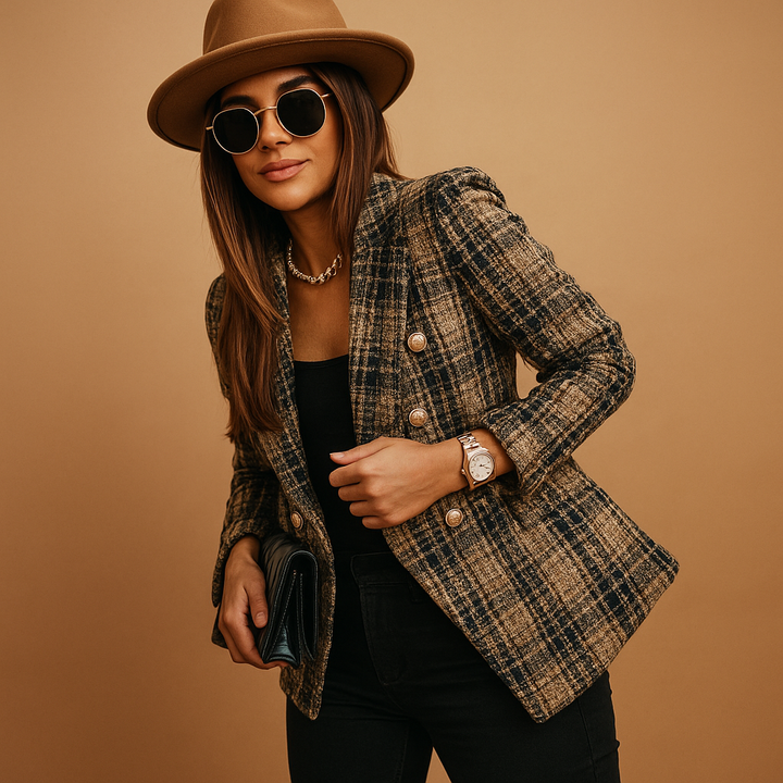 Vivoras | Blazer ajusté à la coupe élégante pour femmes