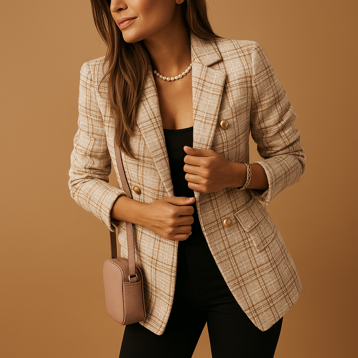 Vivoras | Blazer ajusté à la coupe élégante pour femmes