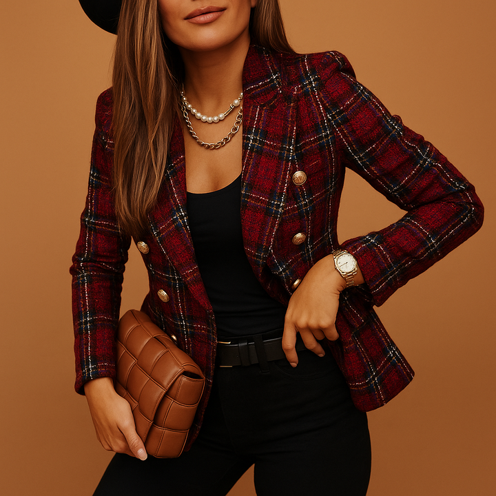 Vivoras | Blazer ajusté à la coupe élégante pour femmes