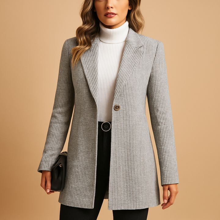 Vivoras | Blazer ajusté à manches longues pour femmes