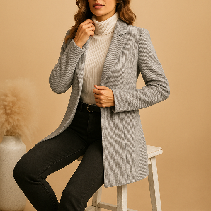 Vivoras | Blazer ajusté à manches longues pour femmes