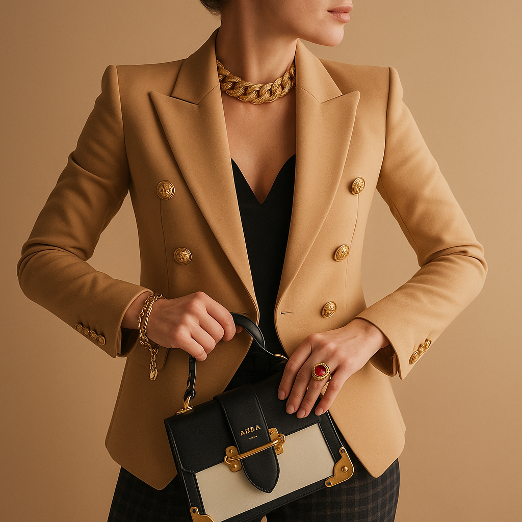 Vivoras | Élégant blazer long pour femmes