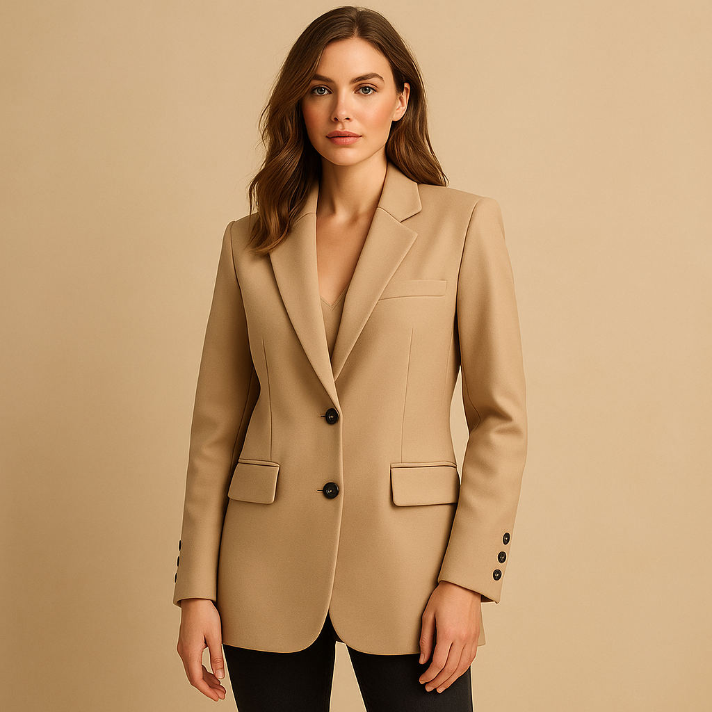 Vivoras | Blazer long au design intemporel pour femmes