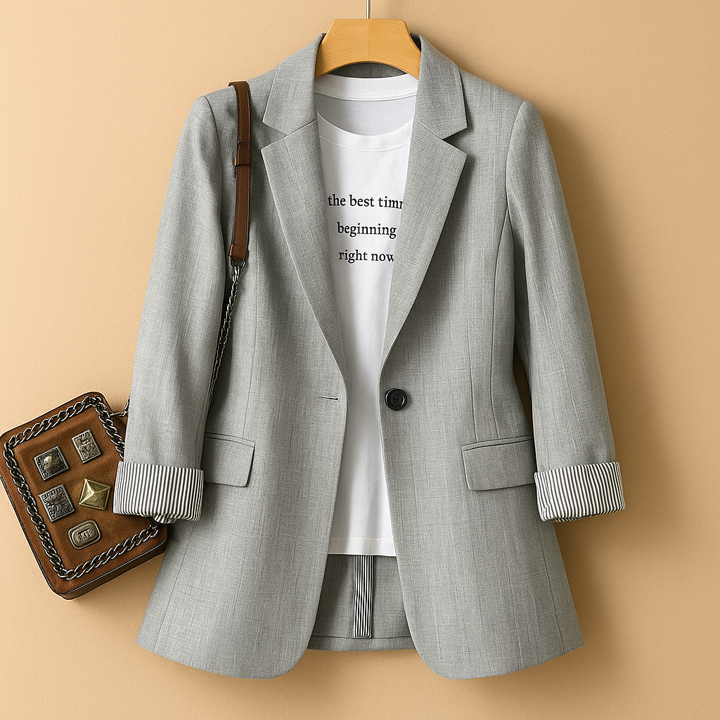 Vivoras | Blazer léger à manches longues pour femmes
