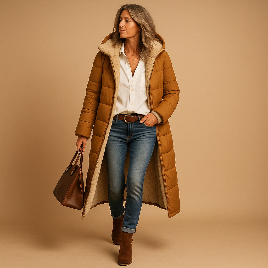 Catalina | Manteau Long d’Hiver