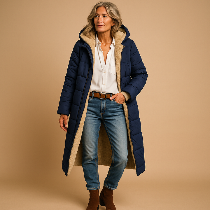 Catalina | Manteau Long d’Hiver