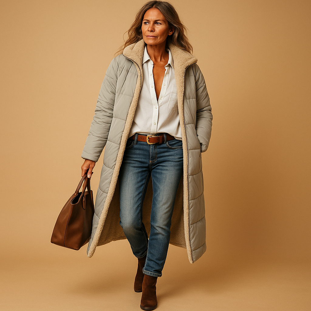Catalina | Manteau Long d’Hiver