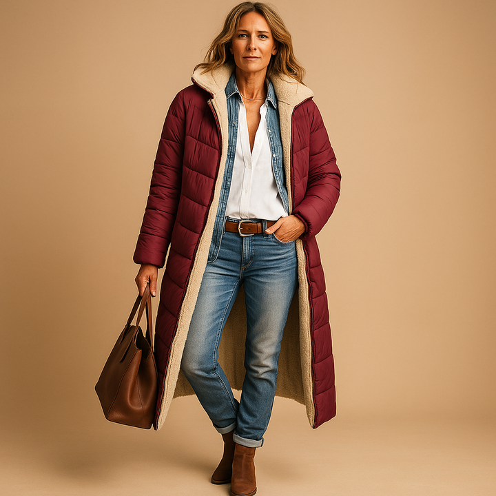 Catalina | Manteau Long d’Hiver