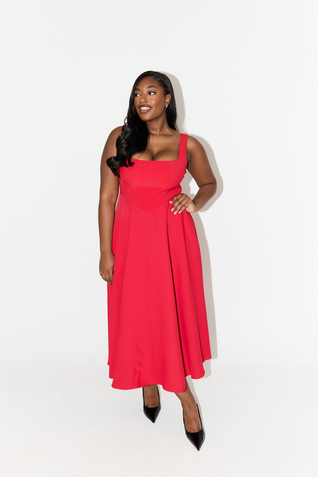 Vivoras | Robe midi fluide intemporelle