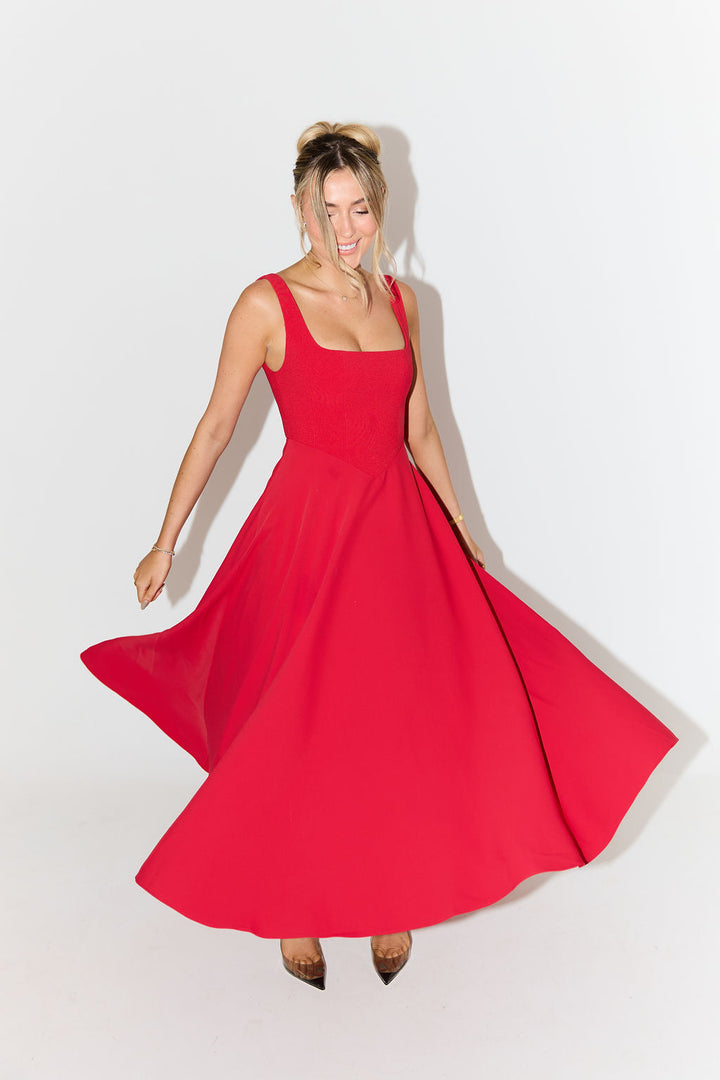 Vivoras | Robe midi fluide intemporelle