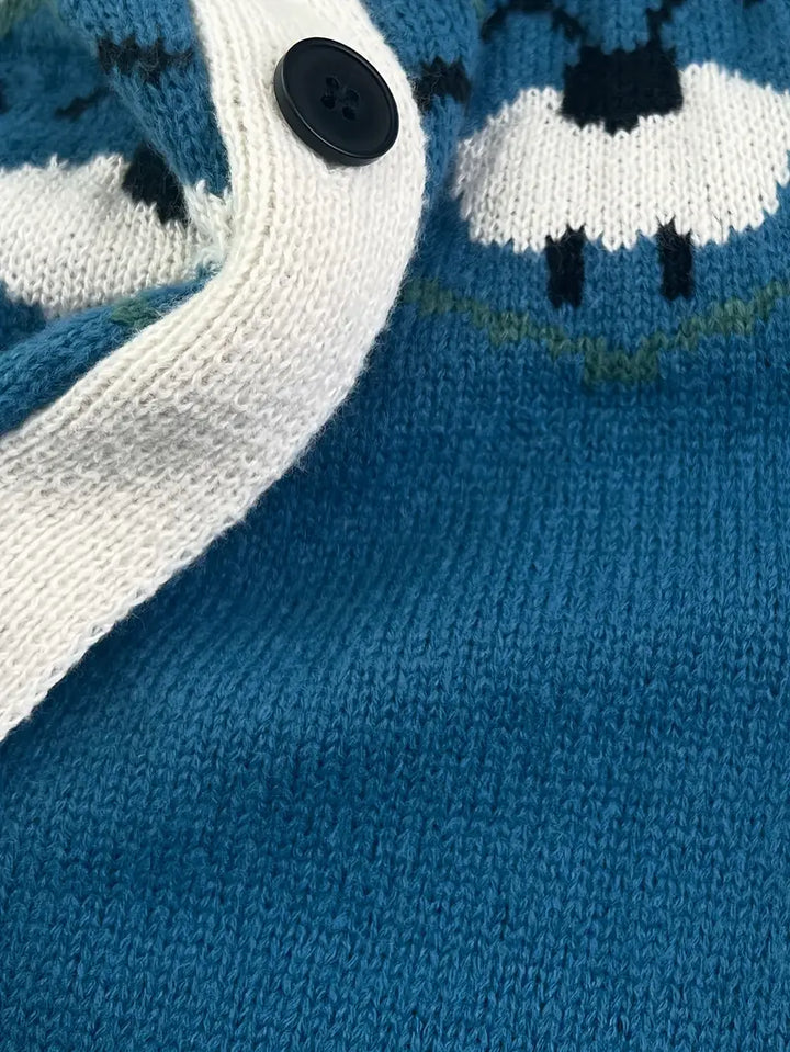 Kyrisa | Cardigan à motif forêt casual