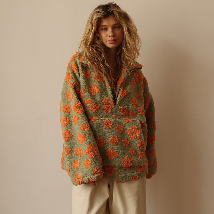 Capucine | Pull polaire Bloom