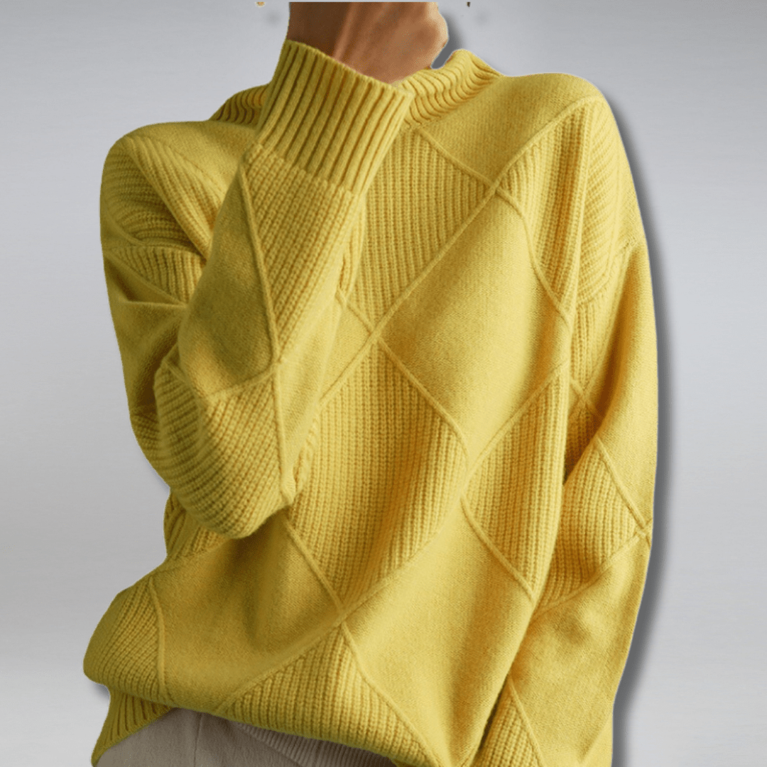 Abigail | Pull à col roulé doux — élégance cosy au style sans effort