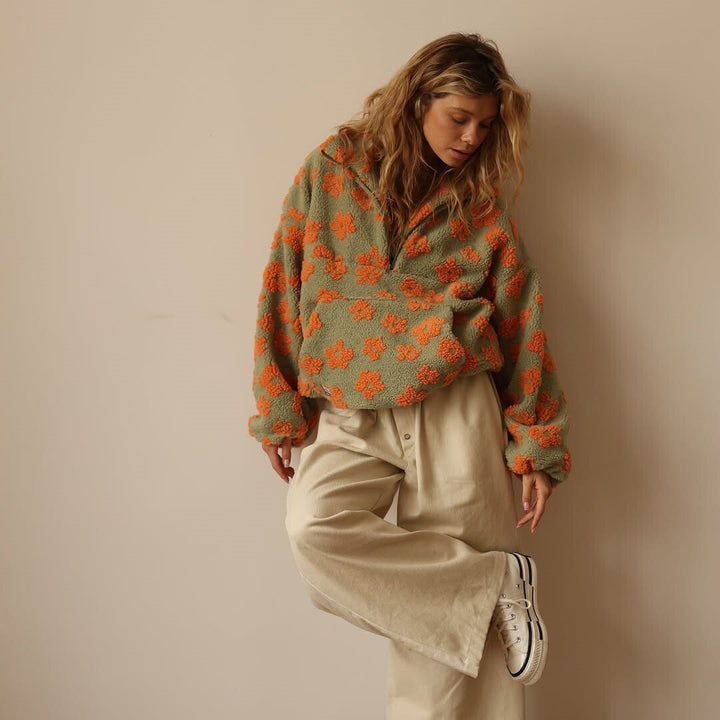 Capucine | Pull polaire Bloom
