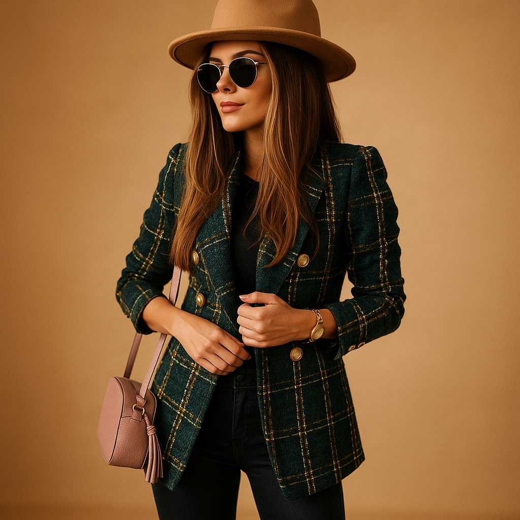 Vivoras | Blazer ajusté à la coupe élégante pour femmes